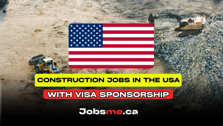 Construction Jobs in the USA with Visa Sponsorship 2025
