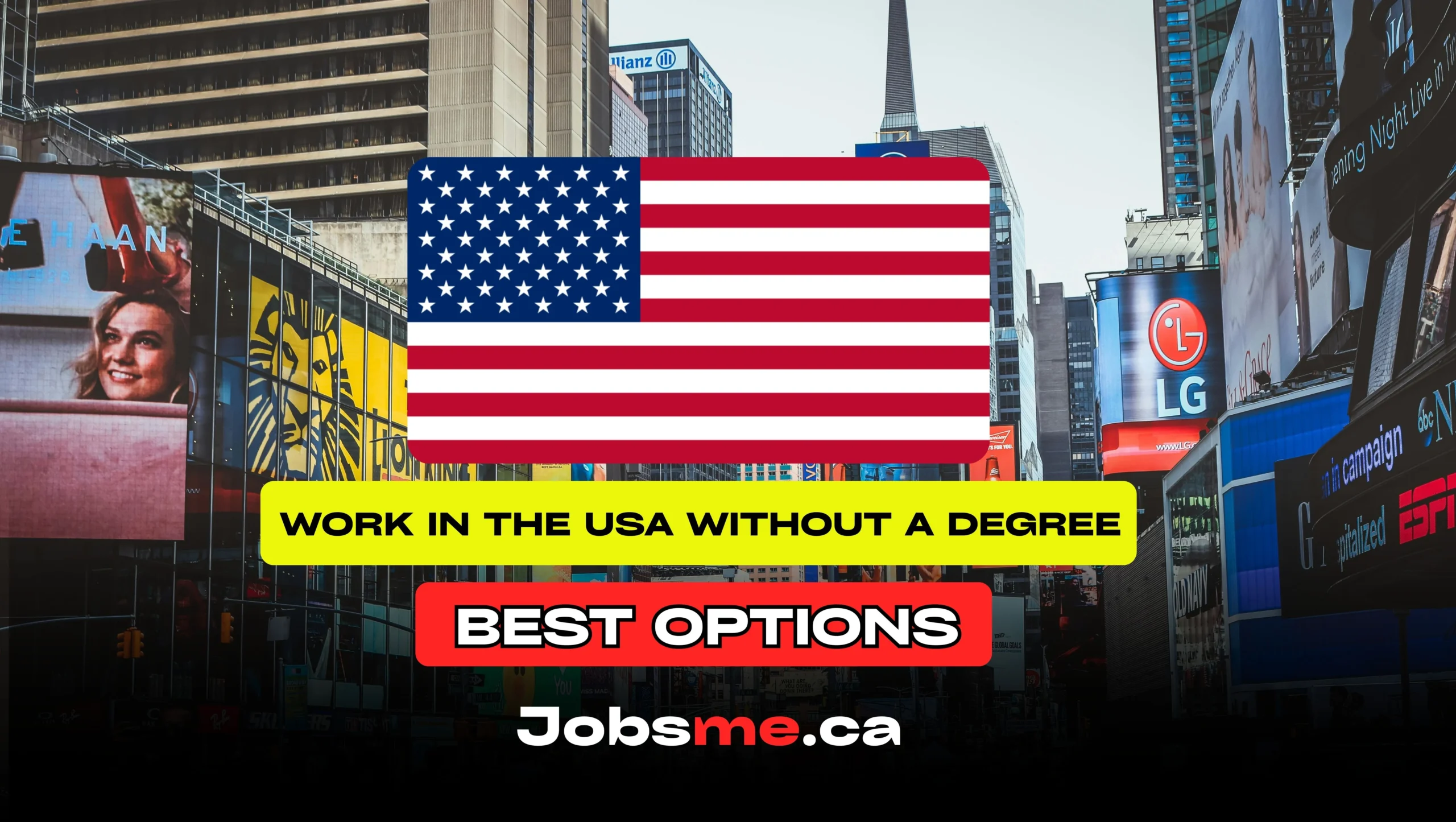Work in the USA Without a Degree – Best Options for 2026