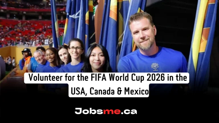 Volunteer for the FIFA World Cup 2026 in the USA, Canada & Mexico